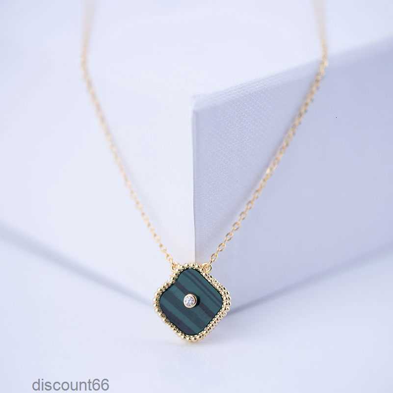 

Necklace designer womens necklace heart necklace Four Leaf Clover Necklaces Pendants Van Clover 18K Gold Plated gift red luxury jewelry designer jewellery chainDP