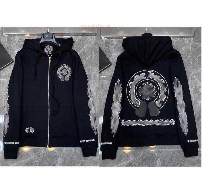 

Designer Womens Hoodies Designer Chrome Winter Sweatshirts Heart Hoodie Ch Long Sleeve Jacket Loose Coat Hooded Hoody Mens Hip Hop Chromees heart Black 56e tops, Shipping fee