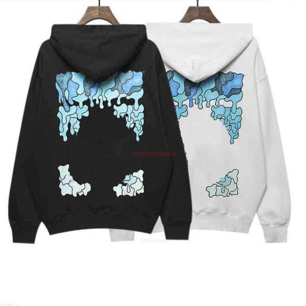 

OFFs Men s Hoodies Style trend fashion hoodie loose sweatshirtSweatshirts 2022 Fashion Long Sleeves Dissolving Gradient with Black White Womans Mans Casual tops, Shipping fee