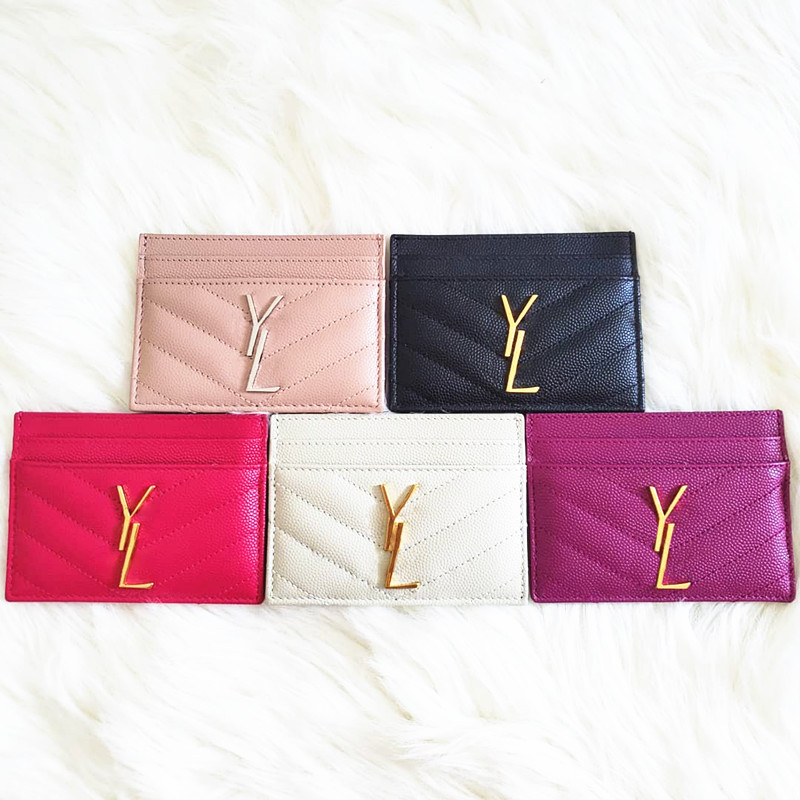 

card holder Coin Purses Key Men wallet luxury Luxurys designer Women's fashion Genuine Leather Mini Wallets handbag Clutch Coin Holders credit Metal logo Square soft, Khaki gold