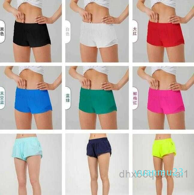 

lulus women Summer Yoga Hotty Hot Shorts Breathable Quick Drying Sports Underwear Pocket Running Fitness Pants Princess Sportswear Classic design 99ess