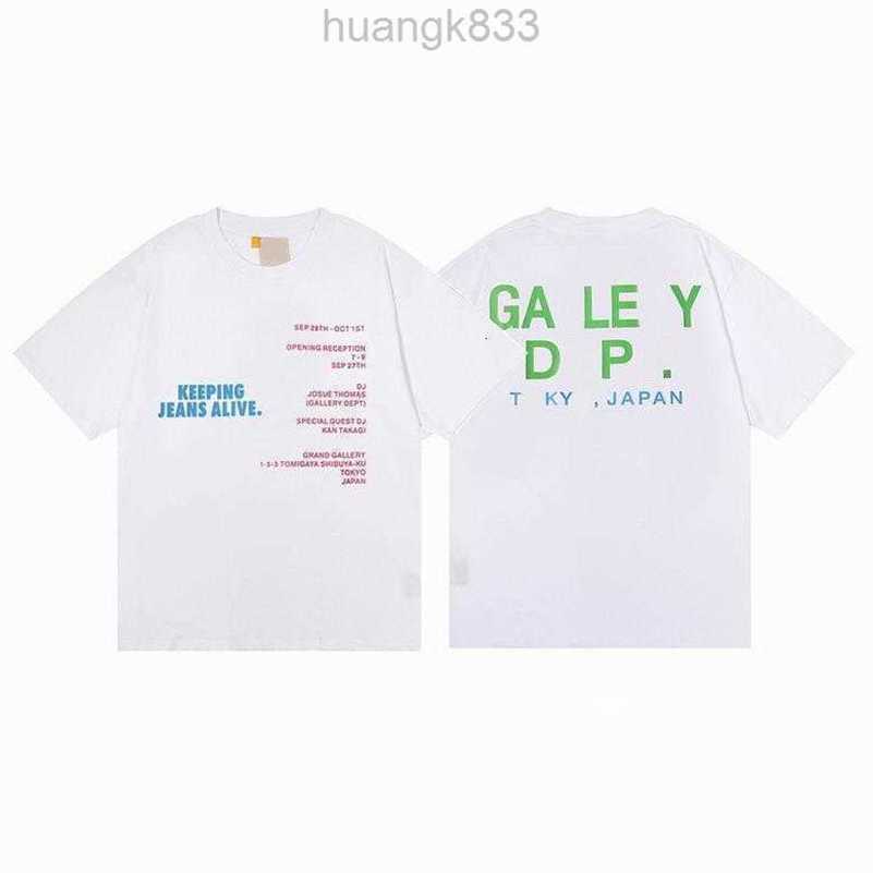 

T Shirts Women Designer Galle depts cottons Tops Man S Casual Shirt Luxurys Clothing Street Shorts IK0P