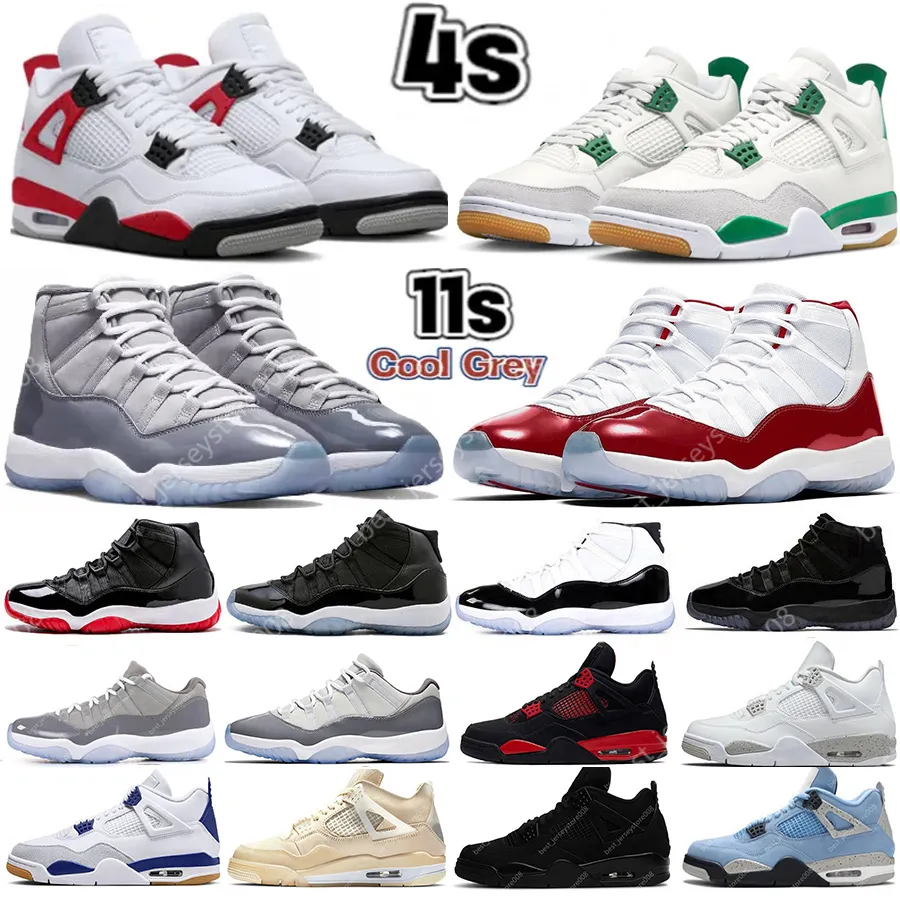

Hotsell 11 11s Mens Basketball Shoes Sneakers Sail Cherry Concord Alternate Pine Green Seafoam University Blue Oreo Bred Black Cat White Cem