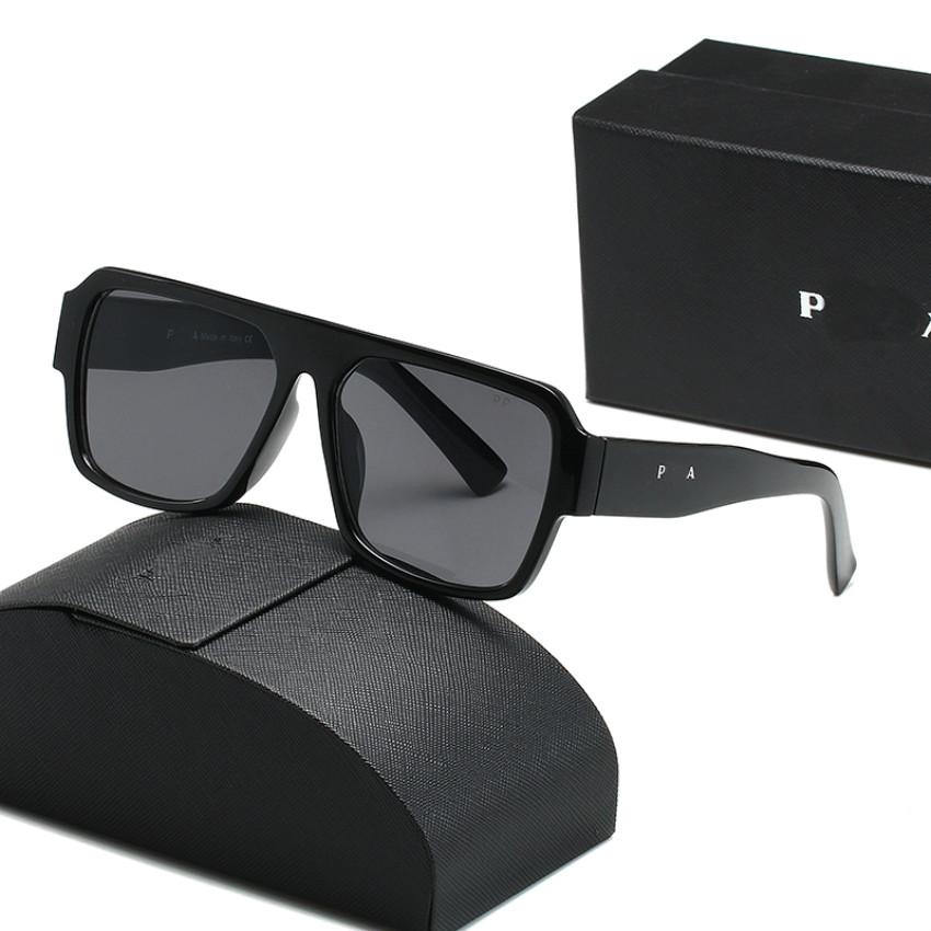 

Men Fashion Sunglasses Square Frame Classic Summer Colors Beach Women Goggle Driving Sunglass Eyeglasses 7 Colors with Gift Box