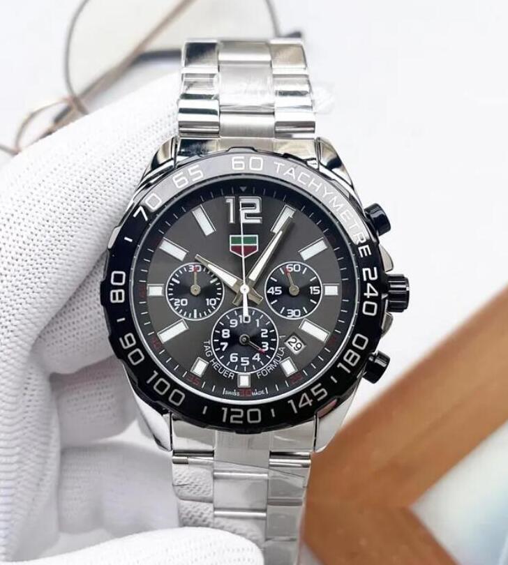 

jiucai889 Men WristWatches watches high quality New Mens Quartz tag heuerity Watch for Men Top Luxury Brand Chronograph Clock Fashion watches