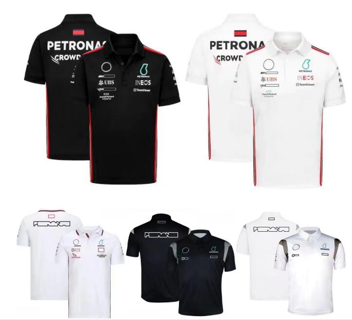 

Summer Formula 1 polo shirt outdoor racing short sleeve T-shirt same style customization