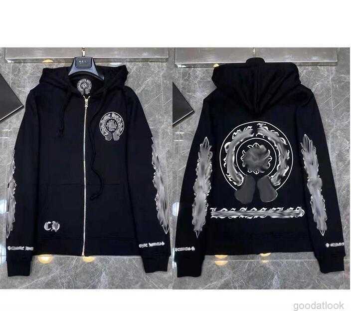 

Designer Mens Hoodies Designer Chrome Winter Sweatshirts Heart Hoodie Ch Long Sleeve Jacket Loose Coat Hooded Hoody Men Woman Hip Hop Chromees heart Blue Co 2023, Shipping fee