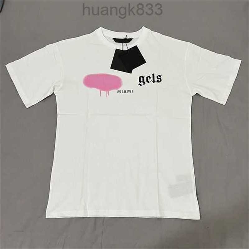 

Summer PA Men Womens palm T-shirts Mans Stylist Tee Guillotine Bear palms Printed Short Sleeve Truncated Bears Angles Tees angel t shirt QHKA