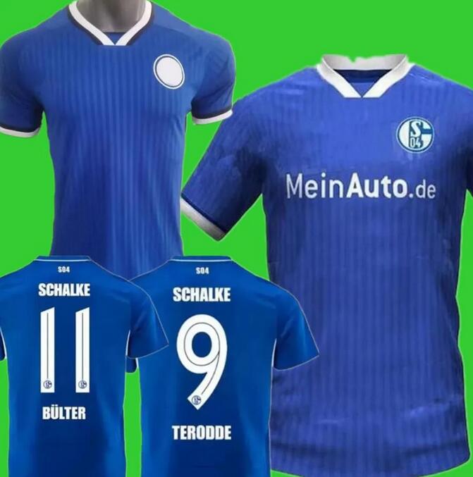 

23 24 Schalke 04 Third Soccer Jerseys 2023 2024 OUWEJAN PALSSON LODE LATZA TERODDE ZALAZAR BULTER LEE FLICK PIERINGER DREXLER THIAW MATRICIANI Football Shirt