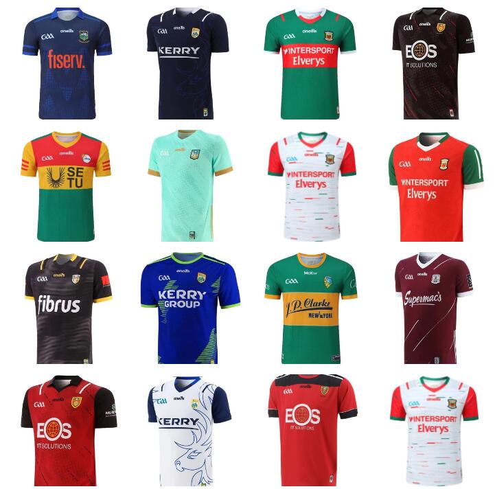 Maillots de rugby Limerick Cork Dublin GAA 2023 22 23 Down Louth Antrim Wexford Wicklow Laois Derry Westmeath domicile loin chemise gaa S-5XL