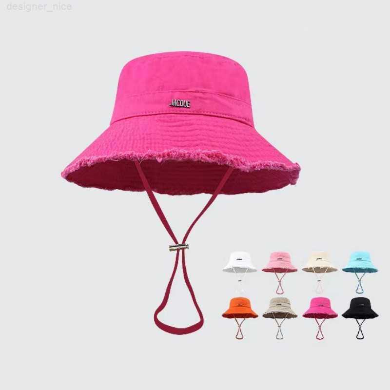 Designers Womens Bucket Hat Casquette Bob Wide Brim Hats Sun Prevent Bonnet Beanie Baseball Cap Snapbacks Outdoor Fishing Dress¡jacquemus&iexc