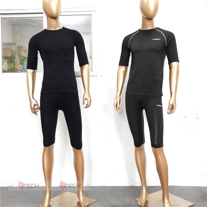 

Wireless fitness electro stimulation suit ems underwear/ems fitness underwear for gym sports club ems training, Black