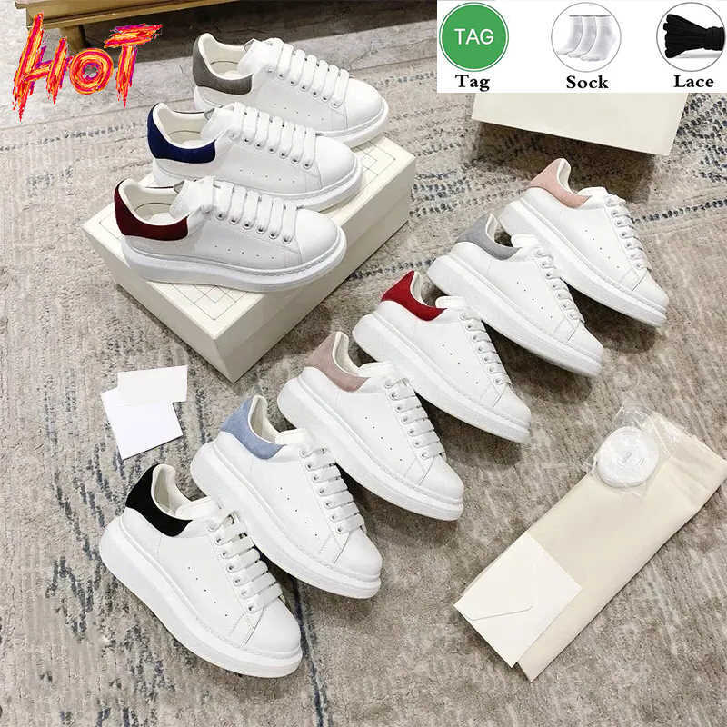 

Designers oversized sneaker Casual Shoes Leather Lace Men Fashion Platform Oversized White Black mens womens Luxury velvet suede Mc Fashionable, #16