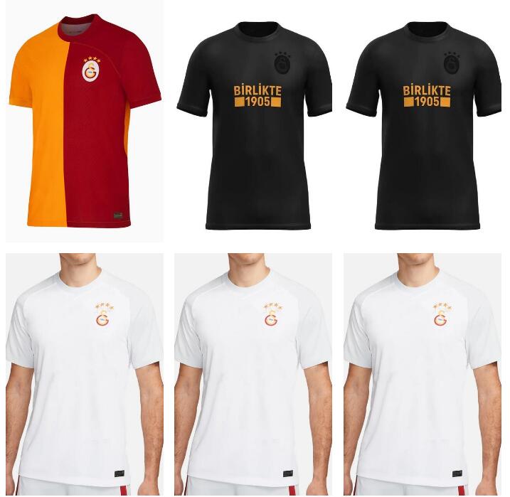 

2023 2024 Galatasaray Mens Soccer Jerseys Special Edition 23 24 MICHAEL SERI FALCAO BELHANDA LUYINDAMA MOSTAFA FEGHOULI DIAGNE LEMINA Football Shirts home away
