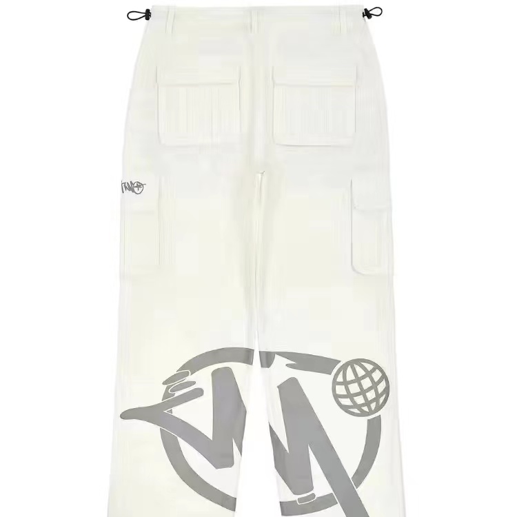 

Men's Cargo Pants Minus Two Shorts Loose Punk Rock Straight Wide Leg Trouser Streetwear Y2k Pant Retro Street Trendy 2023 N5u8, 14