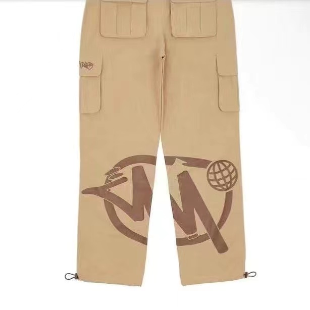 

Men's Cargo Pants Minus Two Shorts Loose Punk Rock Straight Wide Leg Trouser Streetwear Y2k Pant Retro Street Trendy 2023 B9zk, 14