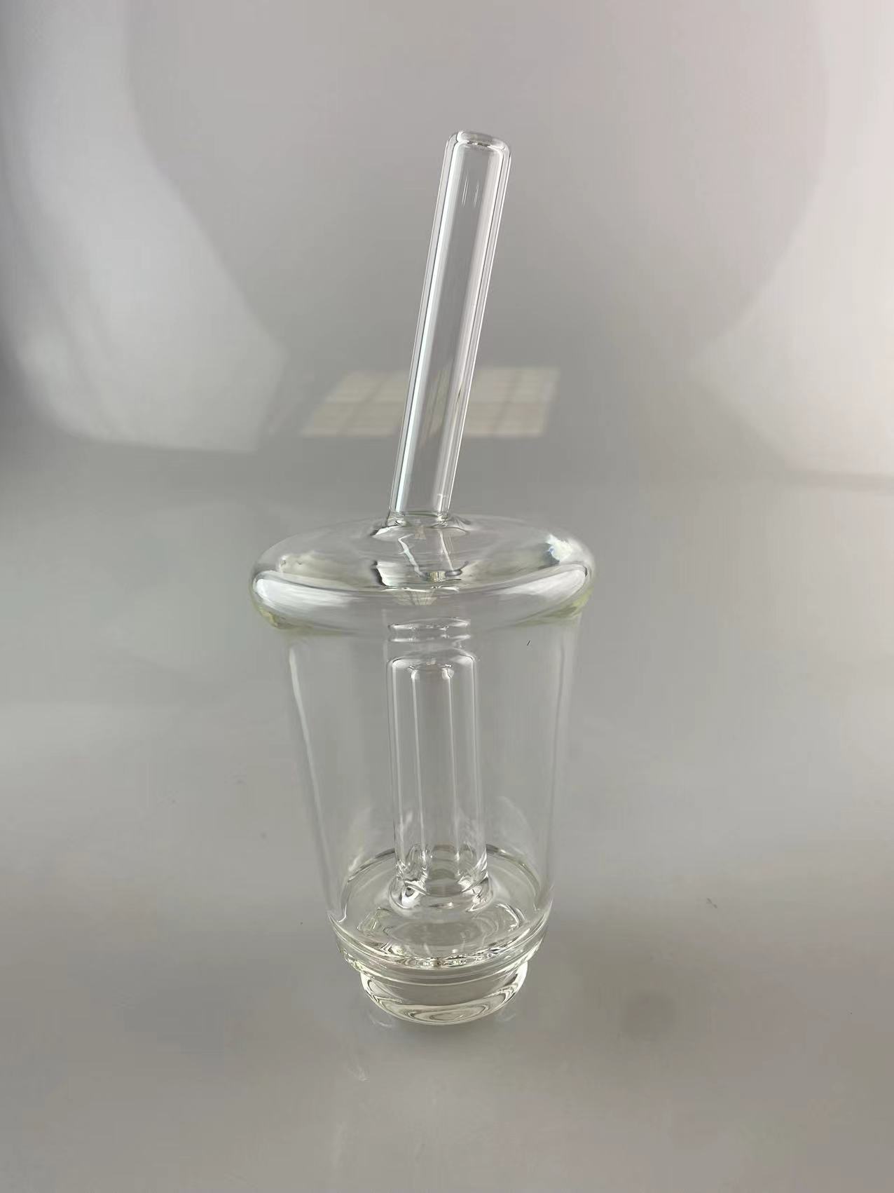 

glass pipes carta top clear , today's super supplying , only 1 on sale