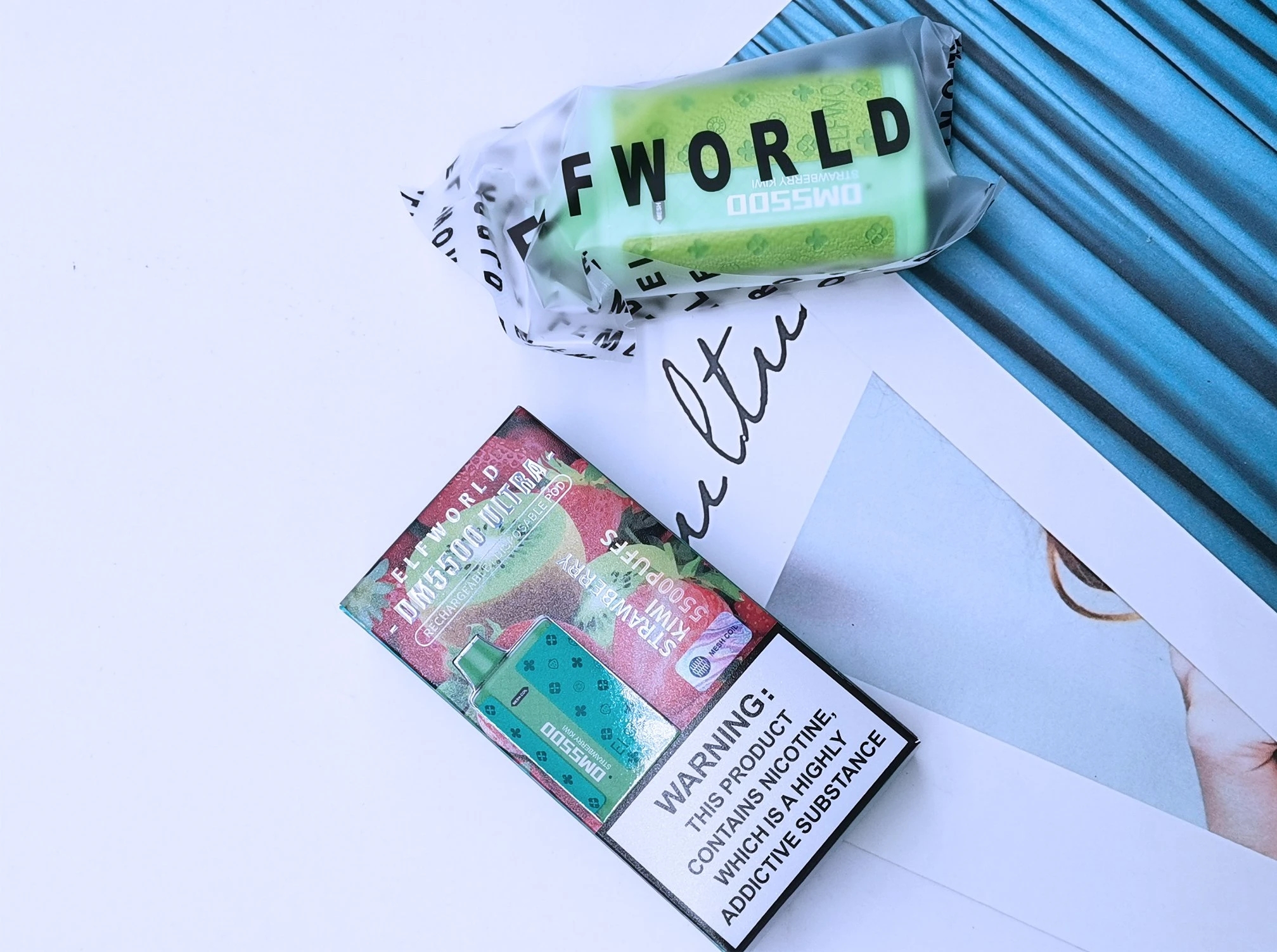 

2023 New Arrival Elfworld Dm5500 5500 Puffs Disposable Vape Whoelsale