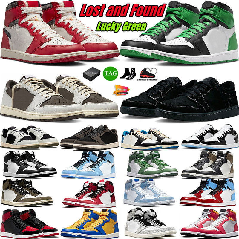 

Og 1 basketball shoes retro 1s lost and found university blue Olive Black Phantom Reverse Mocha Next Chapter Concord lucky green Drak Mocha Chicago Men Women Sneakers, 20