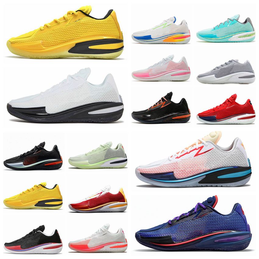 

NEW Zoom G.T. Cut Mens Basketball Shoes Low Sneakers GT Black Crimson Green Grinch Laser Blue University pink white Mesh Sport Mens Womens Trainers Casual shoes, 18