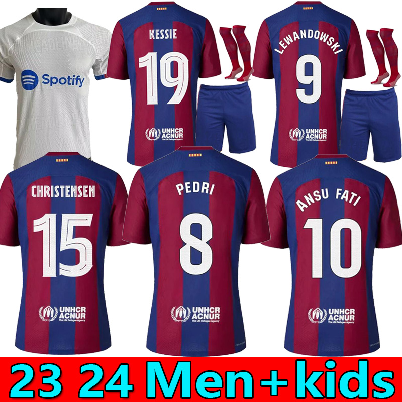 

S-4XL 2023 LEWANDOWSKI PEDRI soccer jerseys GAVI MEMPHIS ADAMA AUBA FERRAN 23 24 FATI Barcelona FC ANSU DAVI DEST ARAUJO shirt men kids kit Casemiro football shirt, 23 24 kids