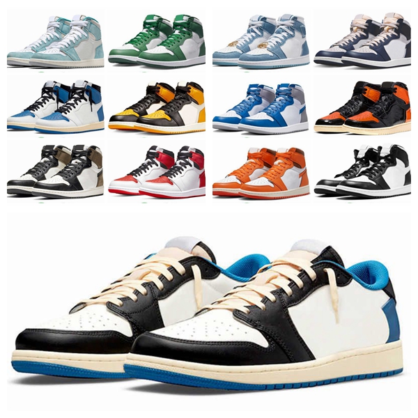

Jumpman 1 high basketball shoes 1s Reverse Mocha Olive men women sneakers Washed Heritage Pink UNC Sail Shattered Backboard Dark Mocha outdoor Men sports trainers, Yellow