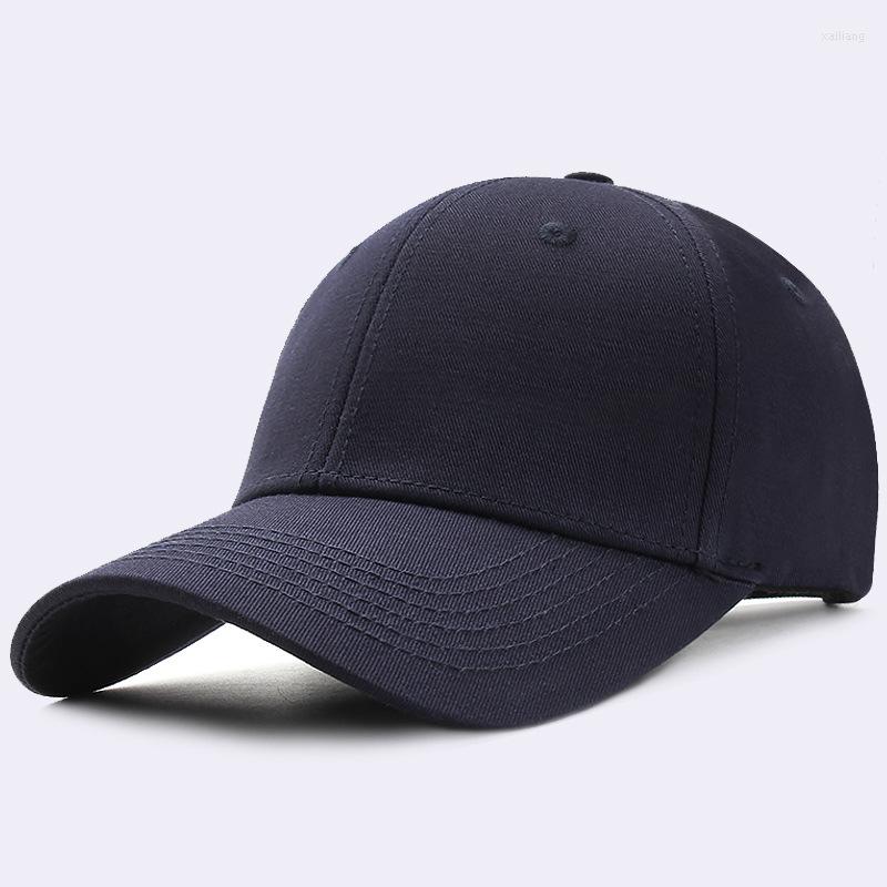 

Ball Caps XXXL Big Extra Size Cotton Plain Baseball Cap Men Head Adjustable Hard Lined Spring Summer, White