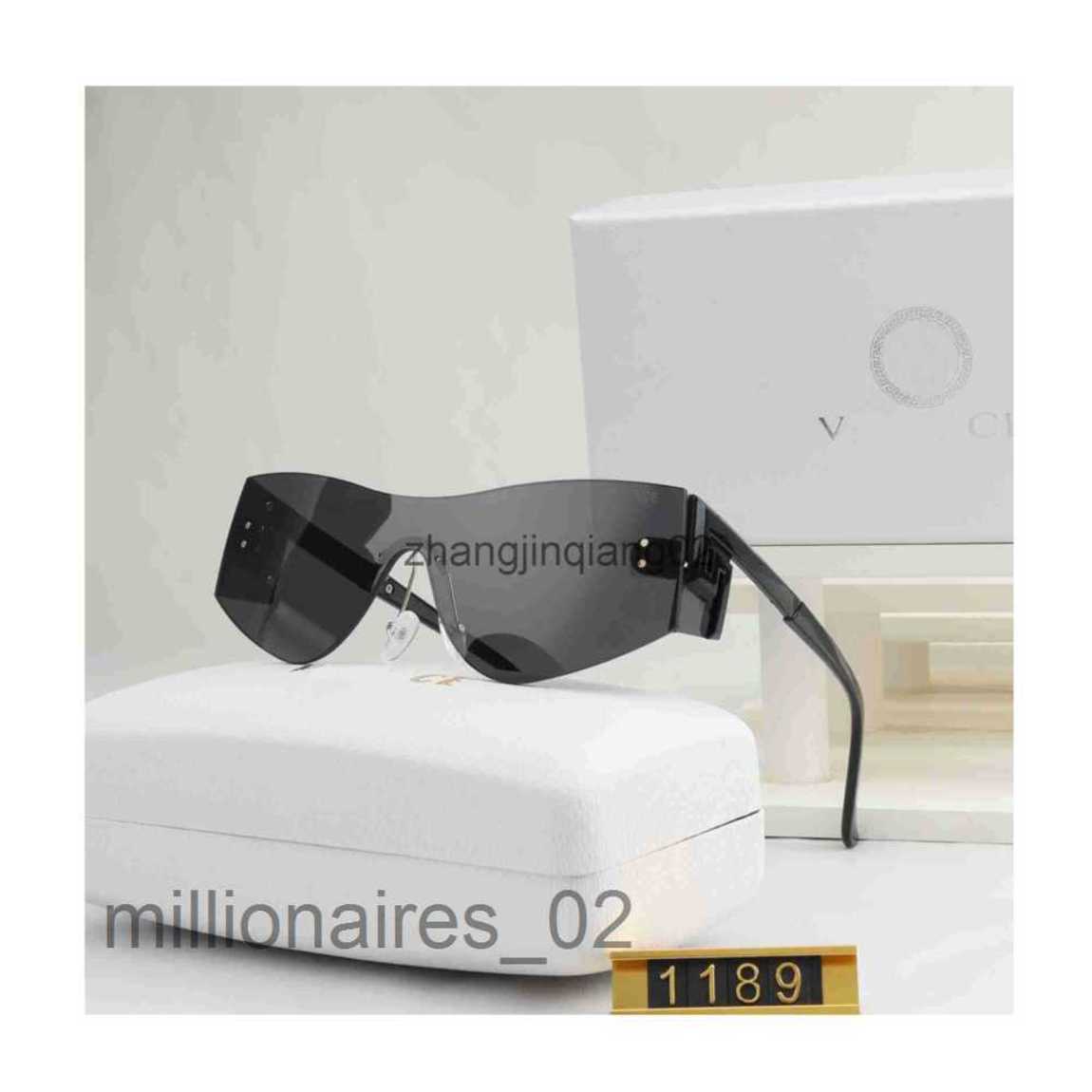 

Designer Versage Sunglasses Cycle Luxurys Fashion Sports Polarize Square Sunglass For Mens Womans Vintage Baseball Driving Rimless Oversized Black Sun Glasses