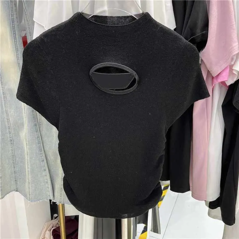 

Women' T-Shirt Tanks Camis diesel oil Designer Mens T Shirt High Quality Tops shirts Womens Letter Print Short Sleeve Round Neck Cotton Tees Embroidery hollow vests