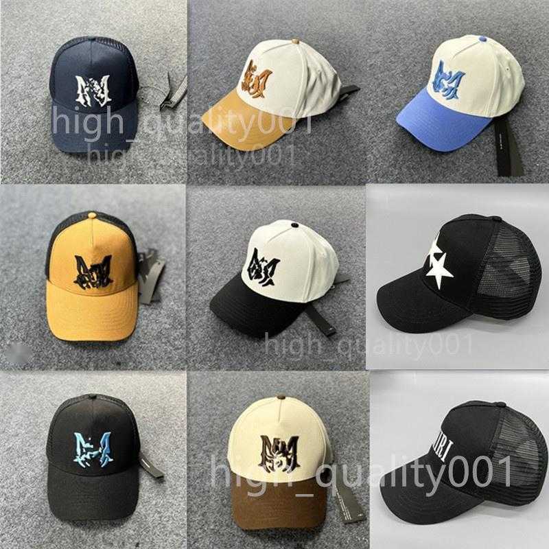 

Ball Caps Luxury amirs Designers Hat Fashion Trucker Caps High Quality Amiris Embroidery Letters zi, 1001