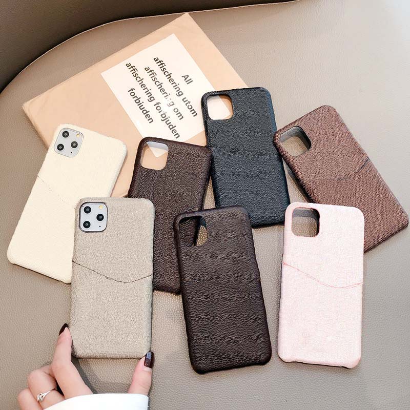 

Fashion case for iPhone 14 Pro Max Phone case for 13 12 mini 11 12Pro 13ProMax 7 8 plus X XR XS XSMAX designer Samsung COVER leather shell with card, Brown g