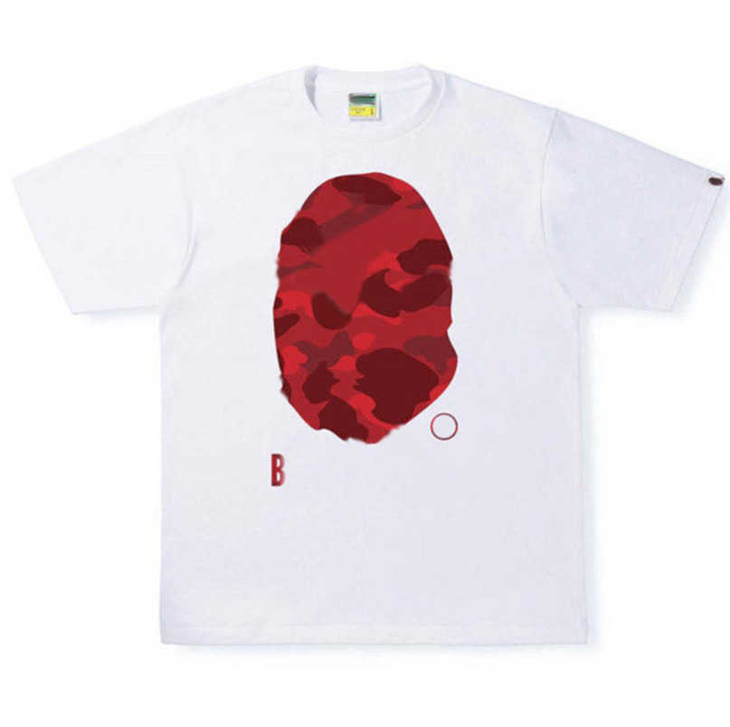 

Men's Fashion Luxury t Shirts Loose Men Women Tops Apes Tees Brand Tshirts Casual Cotton Short Sleeve High Street T-shirts Couple T-shirt Polos Hip Hop Shirt Vnzn, 46