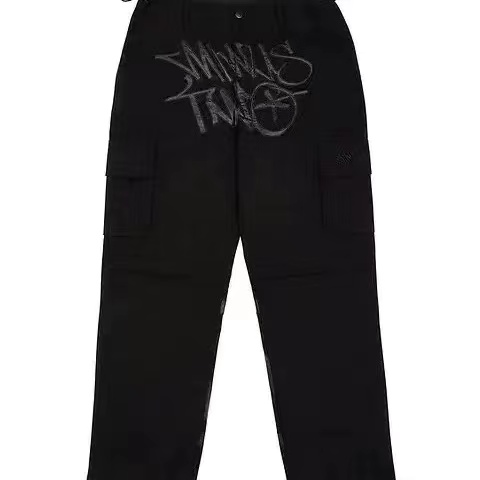 

Men's Cargo Pants Minus Two Shorts Loose Punk Rock Straight Wide Leg Trouser Streetwear Y2k Pant Retro Street Trendy 2023 7oh6