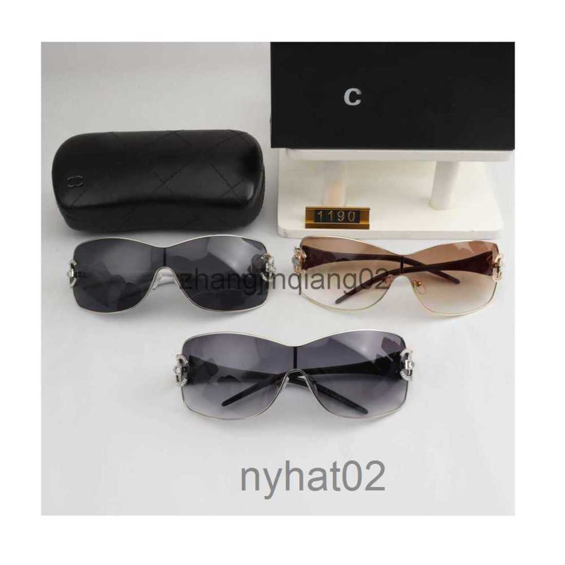 

Designer Channel Sunglasses Cycle Luxurious Fashion Sports Polarize Sunglass Men Women Vintage Baseball Summer Beach Driving Tourism Black White Tea Sun Glasses