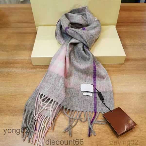 

Winter 100% Cashmere Designer Scarf High-grade Soft Thick Fashion Mens Womens Luxury Scarves Neutral Classic Plaid Large Capec6yy5MZJ