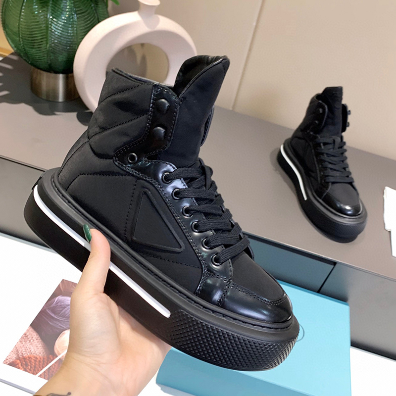 

2023 Classic Women Boots Canvas casual Shoes platform Hi Reconstructed Slam Jam Triple Black White High Mens Women Running shoes sneakers, Boots casual shoes 5