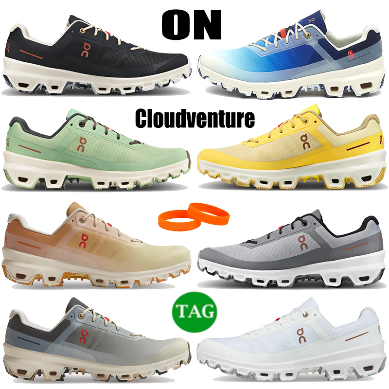 

On designer running shoes Cloudventure x triple Black White Gradient Blue Khaki pale green yellow mens sports sneakers flats womens outdoor trainers EUR 36-45, 01 black white