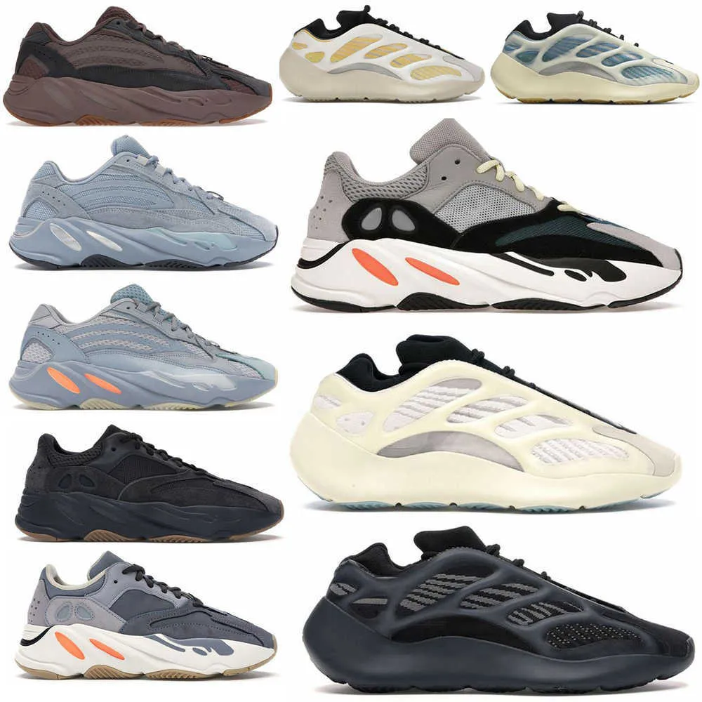 

Running Shoes V2 3M Reflective 700 Inertia Wash Orange Faded Azure V3 Azael Enflame Amber Mono Safflower Designer Men Women Sport Sneakers, 13