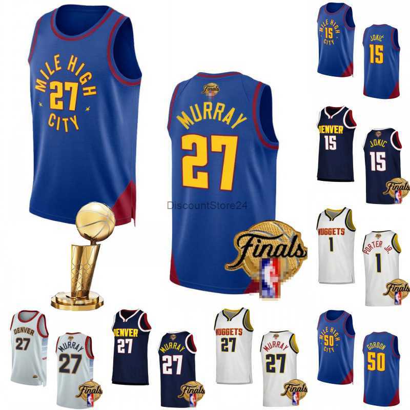 

Denvers Nugget Jersey Jamal 27 Murray Jokic Basketball Jersey 2023 Finals Champions Patch City Jersey Blue Navy White S  L XL 2XL 3XL''NBA''Basketball Jerseys, As photo 7
