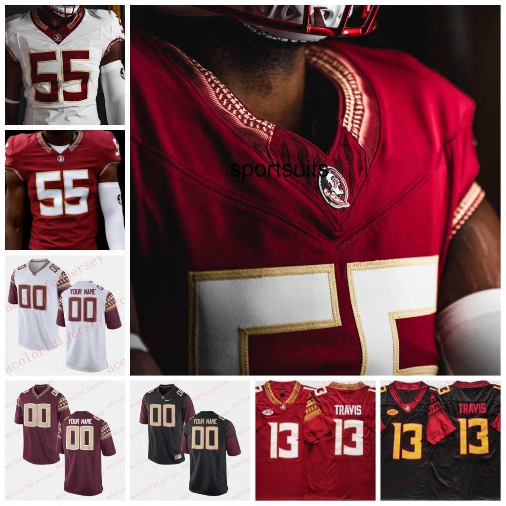 

Custom Florida NCAA College State Football Jersey Dennis Briggs Jr. Qae'shon Sapp Jaylen Early George Wilson Jr. Dante Anderson Jerseys Stitched, Pics 6