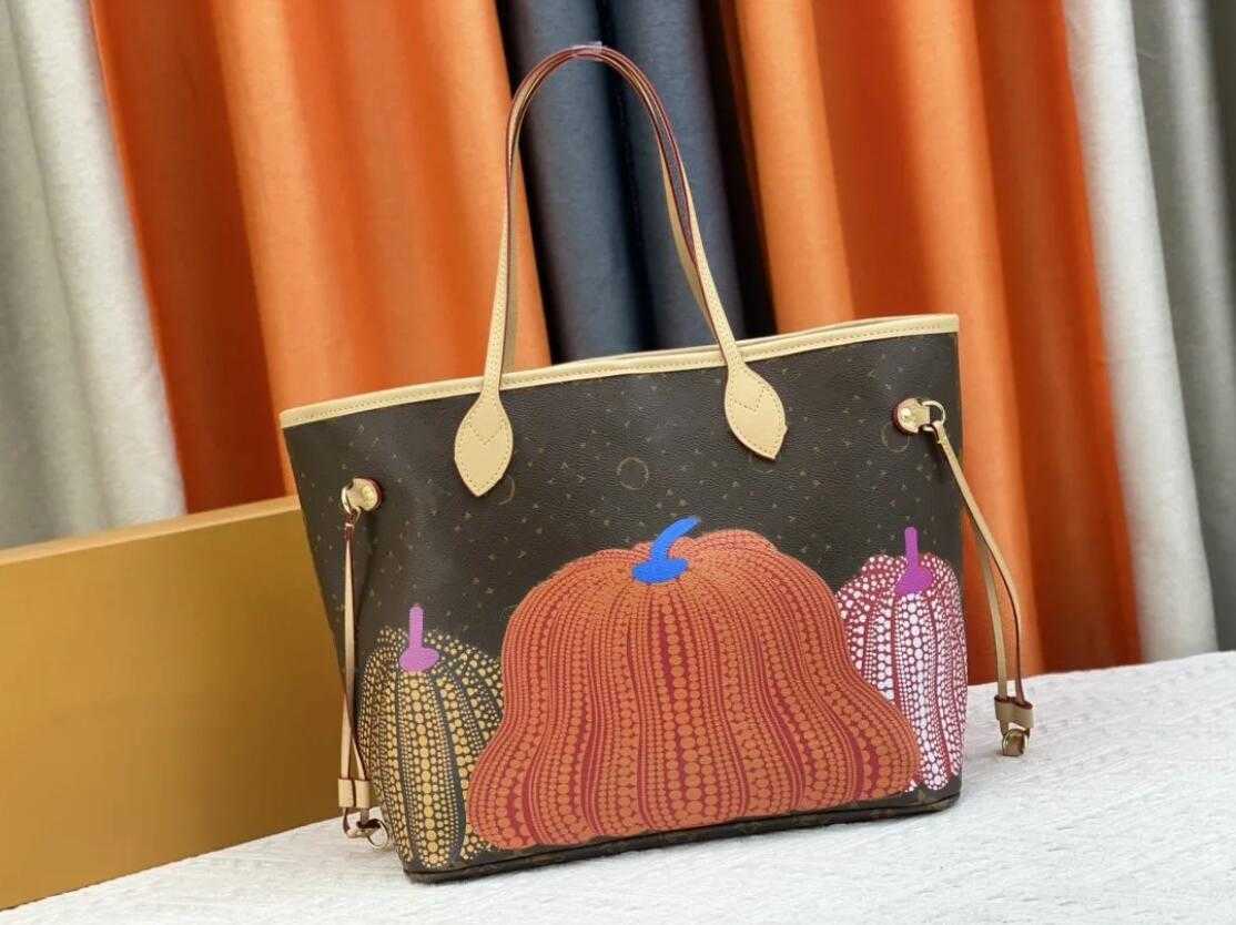 

Women Yayoi Kusama Totes Handbags Old Flower Shopping Bags Crossbody Bag Women Handbag Classic Letter Prints M46381 M40995 Silk Screen Brown Leather, Make up the difference