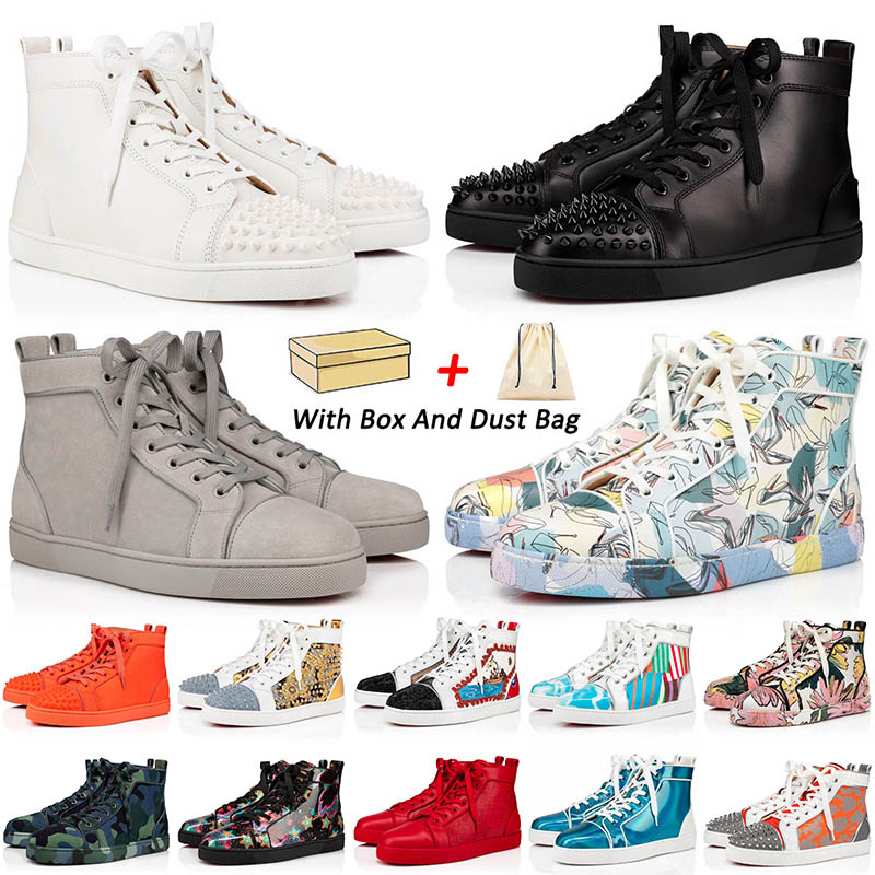

with box 2023 red bottoms shoes men women sneakers size 5-13 designer platform christians casual shoe louboutins luxury loafers vintage bottom trainers Eur 35-47, C14 best friend 36-40