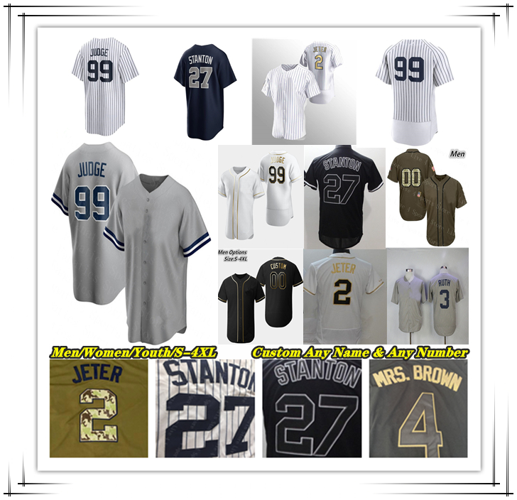 

Custom Baseball Jersey Babe Ruth Mantle Isiah Kiner-Falefa Willie Calhoun Jose Trevino Kyle Higashioka Jake Bauers Clarke Schmidt Josh Donaldson YANKEES Pettitte, Women white