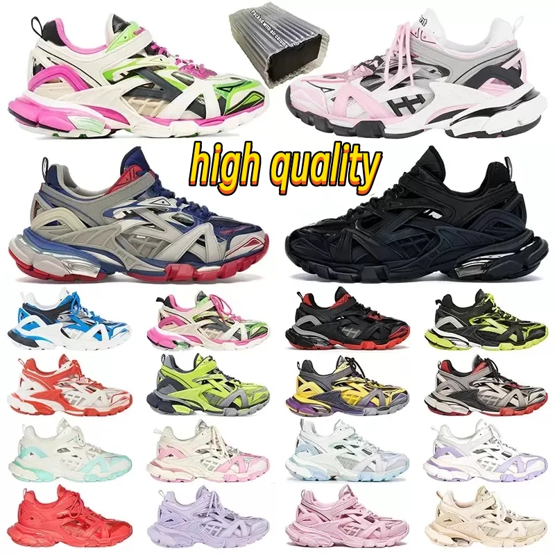 

Designer Luxury Men Women 2.0 Sneakers Platform Trainers Tracks 2.0 Purple Pink Green Sneaker Red lace-up Jogging Pastel Hiking Chaussures casual Shoes 20ss Track 2
