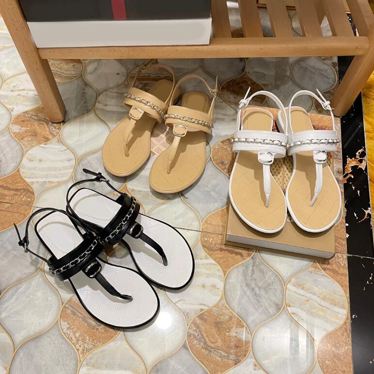 

Summer designer sandal High-end comfortable women leather slippers soft anti-odor anti-slip wear-resistant surface inlaid with beads, 011