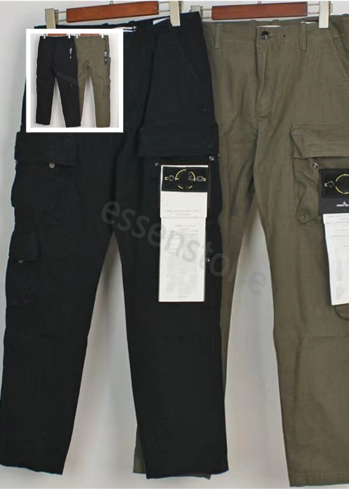 

High Quality Badge Patches Mens Track Stone Pant Fashion Letters Stone Designer Jogger Pants Cargo Pants Zipper Fly Long Sports Trousers 3Homme Clothing Island M-2XL, The same as real 5