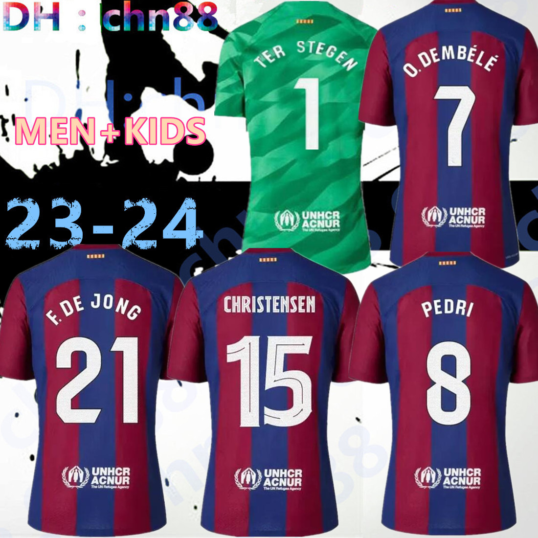 

fans Player 23 24 LEWANDOWSKI soccer jersey GAVI camiseta de futbol PEDRI FERRAN 2023 2024 FC ANSU FATI RAPHINHA football shirt men kit kids equipments BarcelonaS, 2023 special adult