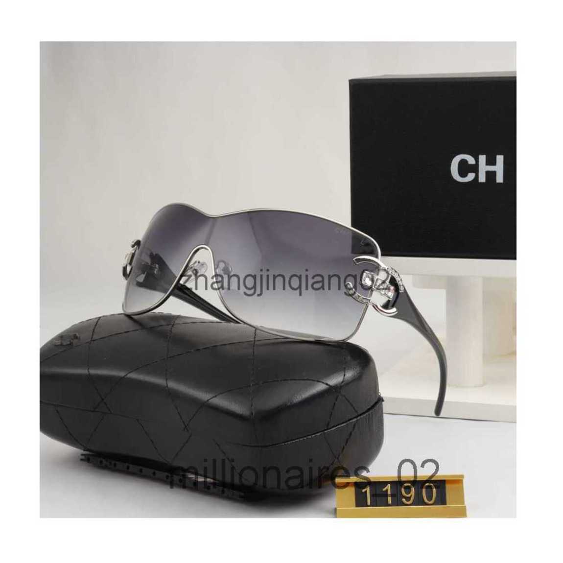 

Designer Channel Sunglasses Cycle Luxurious Fashion Sports Polarize Sunglass Men Women Vintage Baseball Summer Beach Driving Tourism Black Sun Glasses