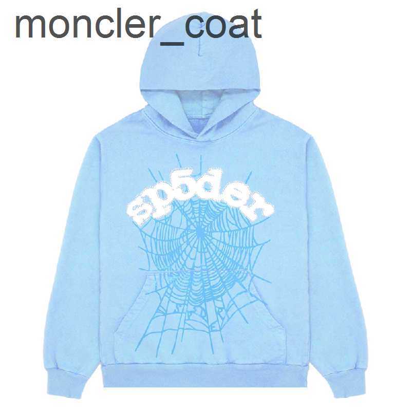 

Mens Hoodies Sweatshirts Mens Hoodies Sweatshirts 2023 New Sky Blue Sp5der Hoodie Men Women 1 Hip Hop Young Thug Spider Hoodie World Wide 555555 Sweatshirb9xp