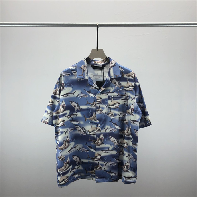 

2 LUXURY Designers Shirts Men's Fashion Tiger Letter V silk bowling shirt Casual Shirts Men Slim Fit Short Sleeve Dress Shirt M-3XL#1005